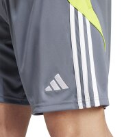 adidas Tiro 24 Shorts Herren - grau/gelb/wei&szlig;