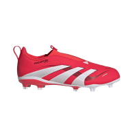 adidas Predator League LL FG/MG Kinder - rot/weiß/schwarz