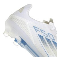 adidas F50 Pro FG Herren - wei&szlig;/silber/blau