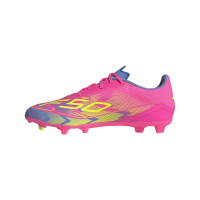 adidas F50 League FG/MG Herren - pink/grün/blau