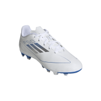 adidas F50 Club FG/MG Kinder wei&szlig;/silber/blau