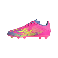 adidas F50 League FG/MG Kinder - pink/grün/blau