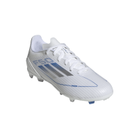 adidas F50 League FG/MG Kinder - wei&szlig;/silber/blau