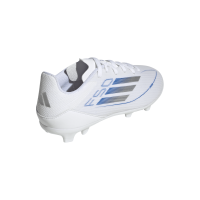 adidas F50 League FG/MG Kinder - wei&szlig;/silber/blau