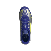 adidas F50 League Messi FG/MG Kinder - silber/gelb/navy