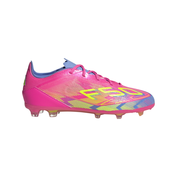 adidas F50 Pro FG Kinder - pink/grün/blau