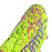 adidas Predator Elite FG Herren - gr&uuml;n/blau/pink