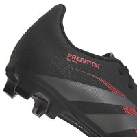 adidas Predator Club FG/MG Kinder - schwarz/rot/silber