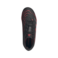 adidas Predator League FG/MG Kinder - schwarz/rot/silber