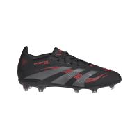 adidas Predator Elite FG Kinder - schwarz/rot/silber