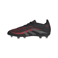 adidas Predator Elite FG Kinder - schwarz/rot/silber