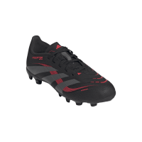 adidas Predator League MG Kinder - schwarz/rot/silber