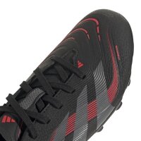 adidas Predator League MG Kinder - schwarz/rot/silber