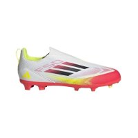 adidas F50 League LL FG/MG Kinder - weiß/rot/gelb