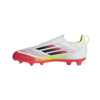 adidas F50 League LL FG/MG Kinder - weiß/rot/gelb