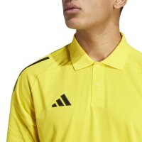 adidas Tiro 24 Competition Poloshirt Herren - gelb/schwarz/wei&szlig;