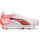 Puma Ultra 5 Pro FG/AG Kinder - weiß/rot/schwarz