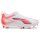 Puma Ultra 5 Match FG/AG Kinder - weiß/rot/schwarz