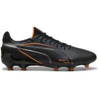 Puma King Ultimate FG/AG Herren - schwarz/orange/silber