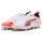 Puma Ultra 5 Play MG Kinder - weiß/rot/schwarz