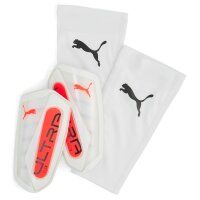 Puma Ultra Flex Sleeve Schienbeinschoner - weiß/rot