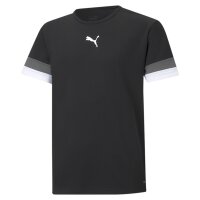 Puma teamRISE Trikot Kinder - schwarz/wei&szlig;/schwarz