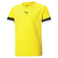 Puma teamRISE Trikot Kinder - gelb/weiß/schwarz