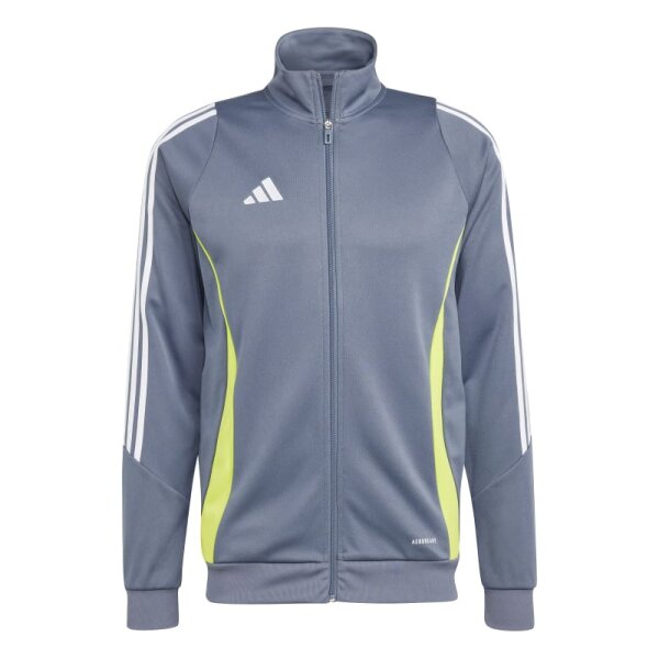 adidas Tiro 24 Trainingsjacke Herren - grau/gelb/weiß