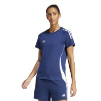 adidas Tiro 24 Sweat T-Shirt Damen - navy/wei&szlig;