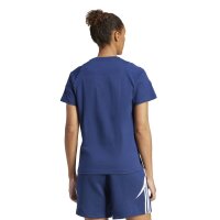 adidas Tiro 24 Sweat T-Shirt Damen - navy/wei&szlig;