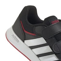 adidas Tensaur Switch Sneaker Kinder - schwarz/wei&szlig;/rot