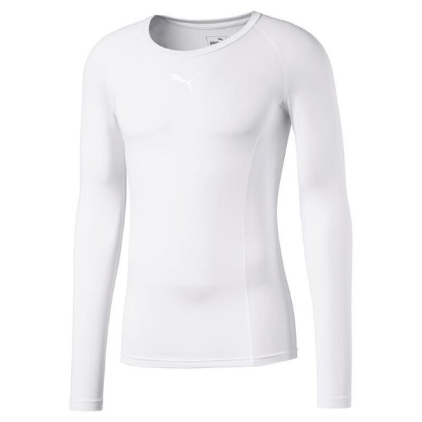 BMG x Puma Liga Baselayer Langarm Shirt Herren - weiß