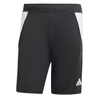 adidas Tiro 24 2-in-1 Trainingsshorts Herren - schwarz/weiß