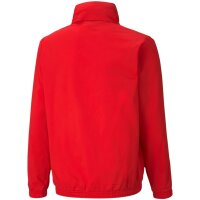 Puma teamRISE Allwetterjacke Kinder - rot/weiß