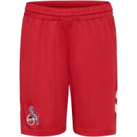 hummel 1. FC K&ouml;ln Shorts Away 24/25  Kinder - rot/wei&szlig;