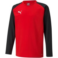 Puma teamLIGA Trainingstop Kinder - rot/schwarz