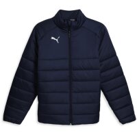 Puma teamLIGA Steppjacke Herren - navy