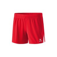 Erima Classic 5-C Shorts Damen - rot/weiß