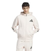 adidas Z.N.E. Full-Zip Hoodie Herren - rosa/schwarz