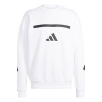 adidas Z.N.E. Sweatshirt Herren - weiß/schwarz