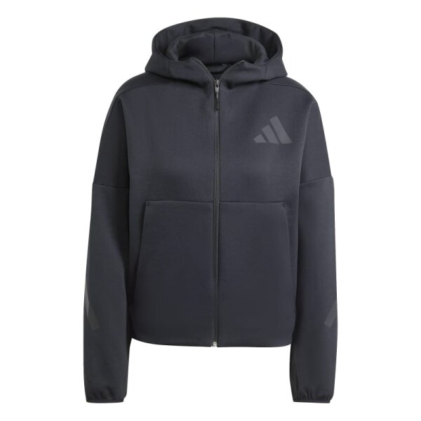 adidas Z.N.E. Full-Zip Hoodie Damen - schwarz