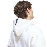 adidas Z.N.E. Full-Zip Hoodie Herren - wei&szlig;/schwarz