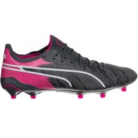 Puma King Ultimate Rush FG/AG Herren - grau/pink