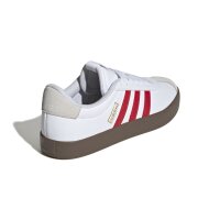 adidas VL Court 3.0 Sneaker Damen - wei&szlig;/rot