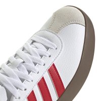 adidas VL Court 3.0 Sneaker Damen - wei&szlig;/rot