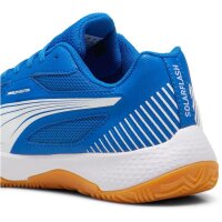 Puma Solarflash III Hallenschuhe Kinder - blau/wei&szlig;