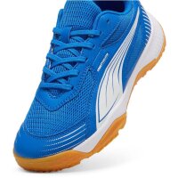 Puma Solarflash III Hallenschuhe Kinder - blau/wei&szlig;