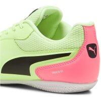 PUMA Truco III Hallenschuhe Kinder - gr&uuml;n/schwarz/rosa