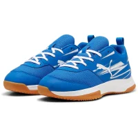 Puma Varion II Hallenschuhe Kinder - blau/wei&szlig;