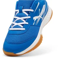 Puma Varion II Hallenschuhe Kinder - blau/wei&szlig;